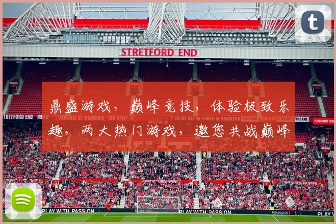 鼎盛游戏，巅峰竞技，体验极致乐趣，两大热门游戏，邀您共战巅峰
